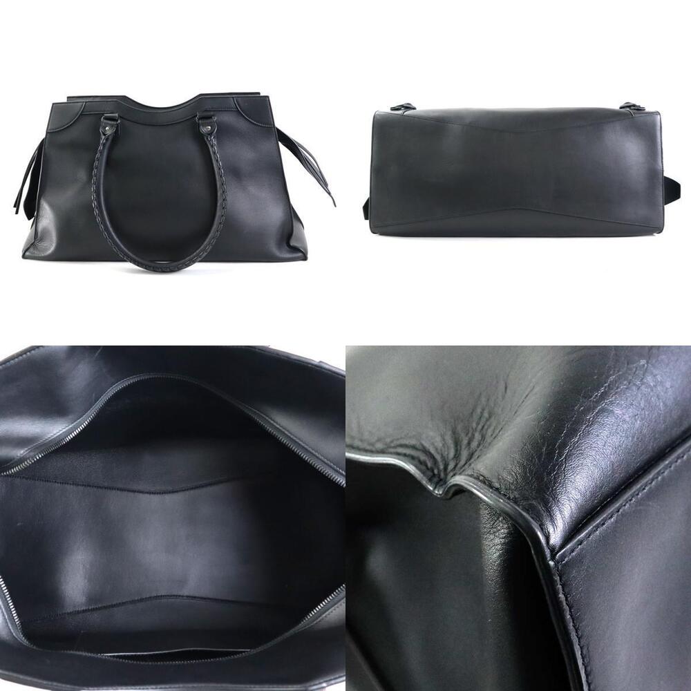 Balenciaga Neo Classic Leather Shoulder Bag Black - Picture 3 of 4